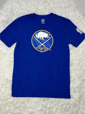 NHL Buffalo Sabres Youth Large 14-16 Short Sleeve Royal Blue Graphic T-Shirt